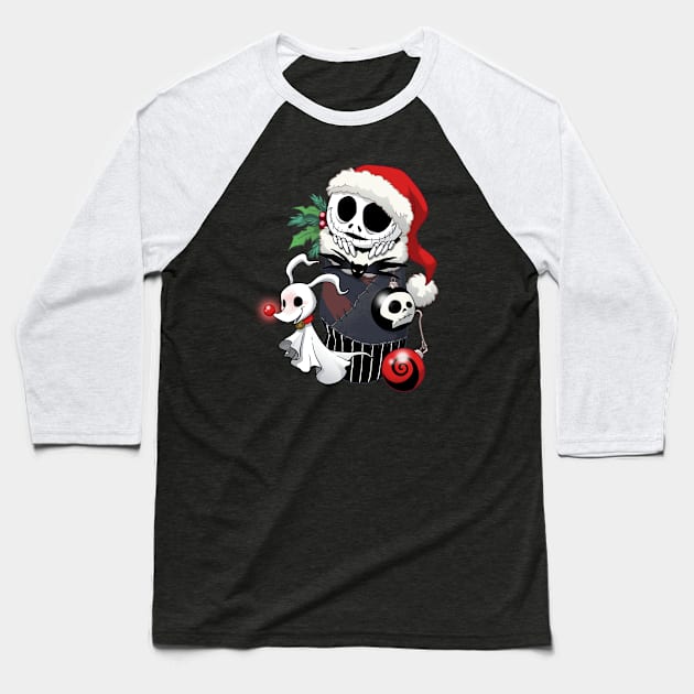 Stocking Stuffer: Nightmare Baseball T-Shirt by Dooomcat